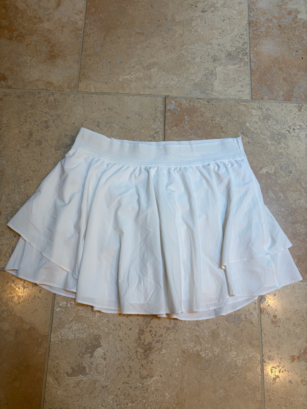 Lululemon white tennis skort